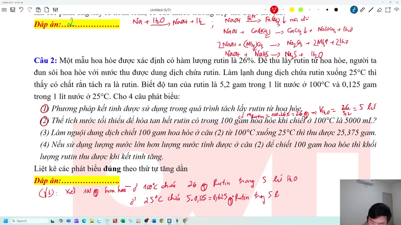 VIDEO CHỮA ĐỀ TỔNG KIỂM TRA 22