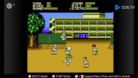 NSOSNES_Super_Dodge_Ball_Bean_Ball_All_Characters_and_Difficulties 05