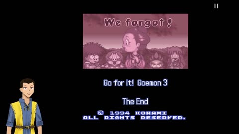 Ganbare Goemon 3 (SFC/RetroArch) day 10 Finale