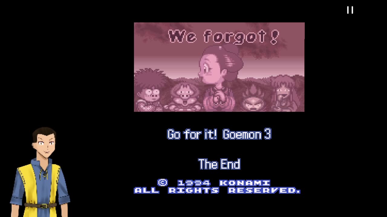 Ganbare Goemon 3 (SFC/RetroArch) day 10 Finale