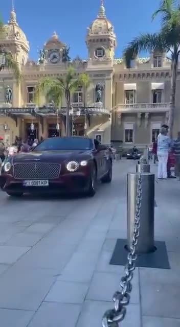 SPOTTED in Monaco…a convoy of Luxury Cars with Ukrainian Licence Plates.