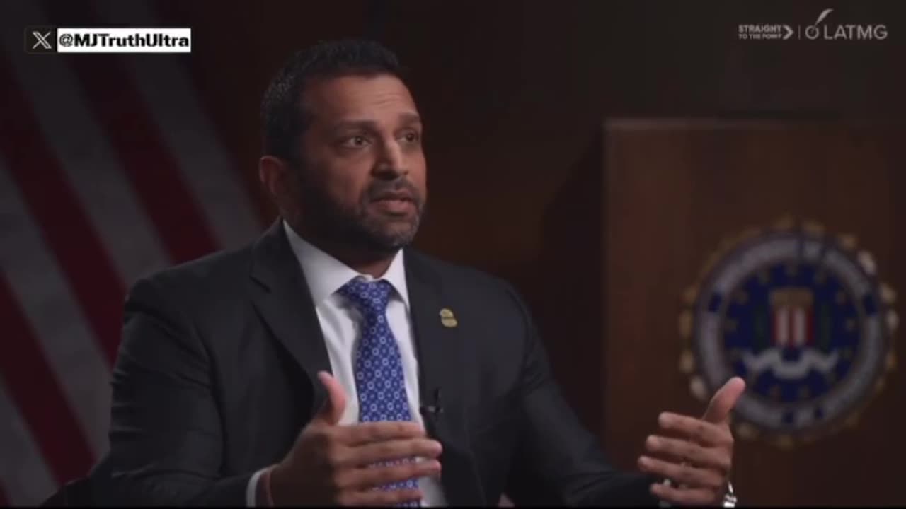 Kash Patel on “Ongoing Investigations” and if the FBI is pursuing a Larger Conspiracy