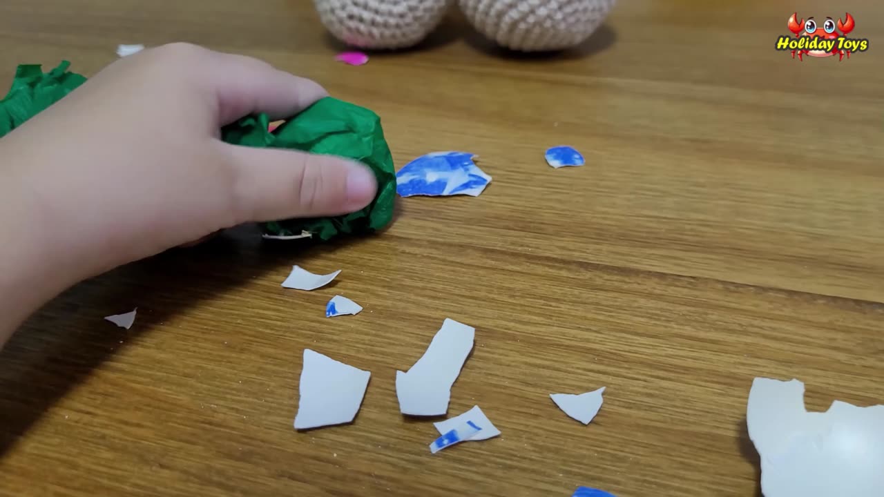 Break the Blue Egg and Get a Cute Puppy Inside