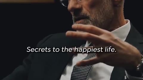 The Four Habits of a Truly Happy Life.