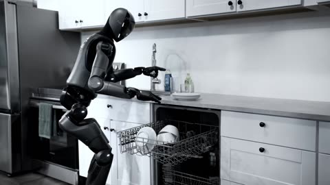 Helix🤖Putting Away🍽️Dishes And Glasses🥛