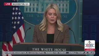 WATCH: White House Press Secretary Karoline Leavitt Holds a Press Briefing - 9/22/25