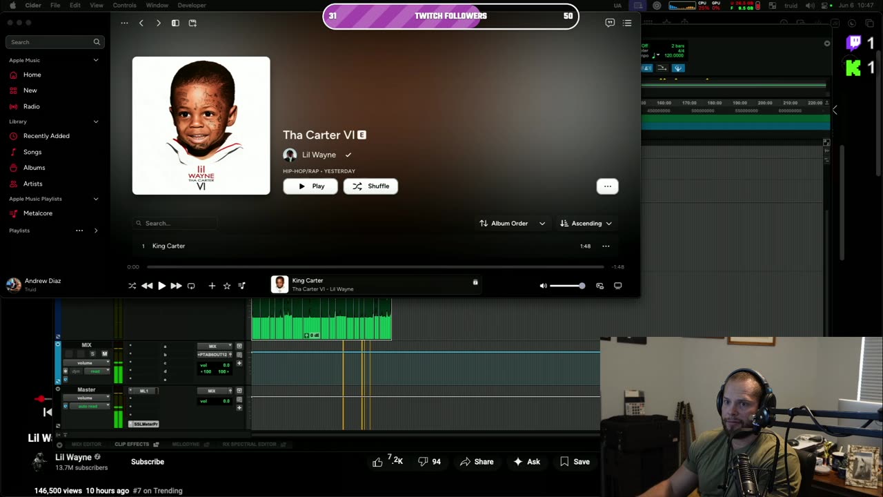 Tha Carter VI Reaction!!! Monster Hunter Dailies | Legend in the making