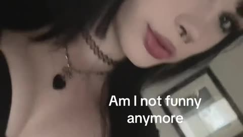 Angel goth tgirl