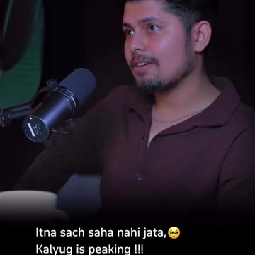"Kalyug Is Peaking"❤️‍🩹