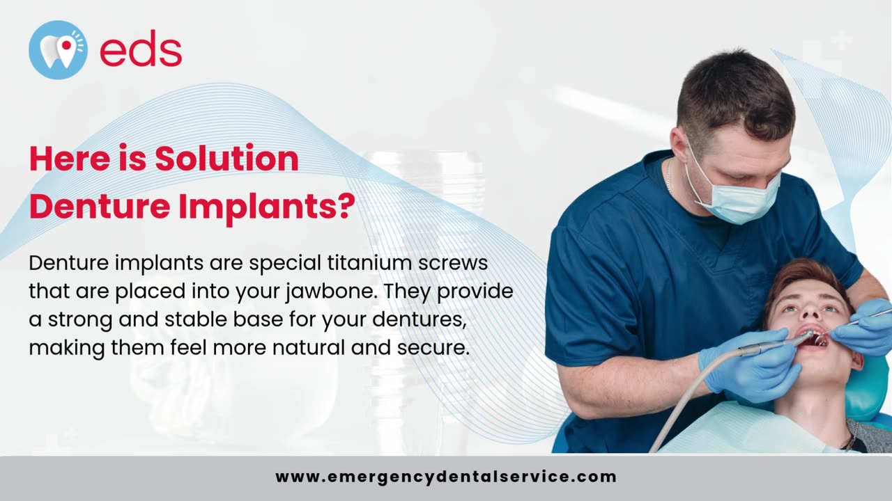Denture Implants A Life-Changing Solution | Emergency Dental Service