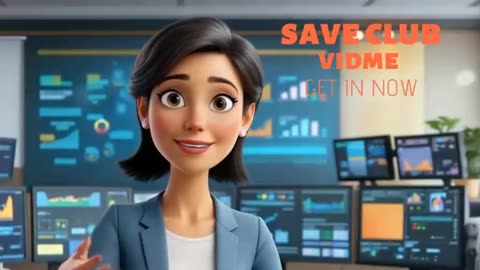 SAVE CLUB & VIDME - AMAZING 2025 COMBINATION OPPORTUNITY (ANIMATION 002) TOP TEAM ROB BUSER