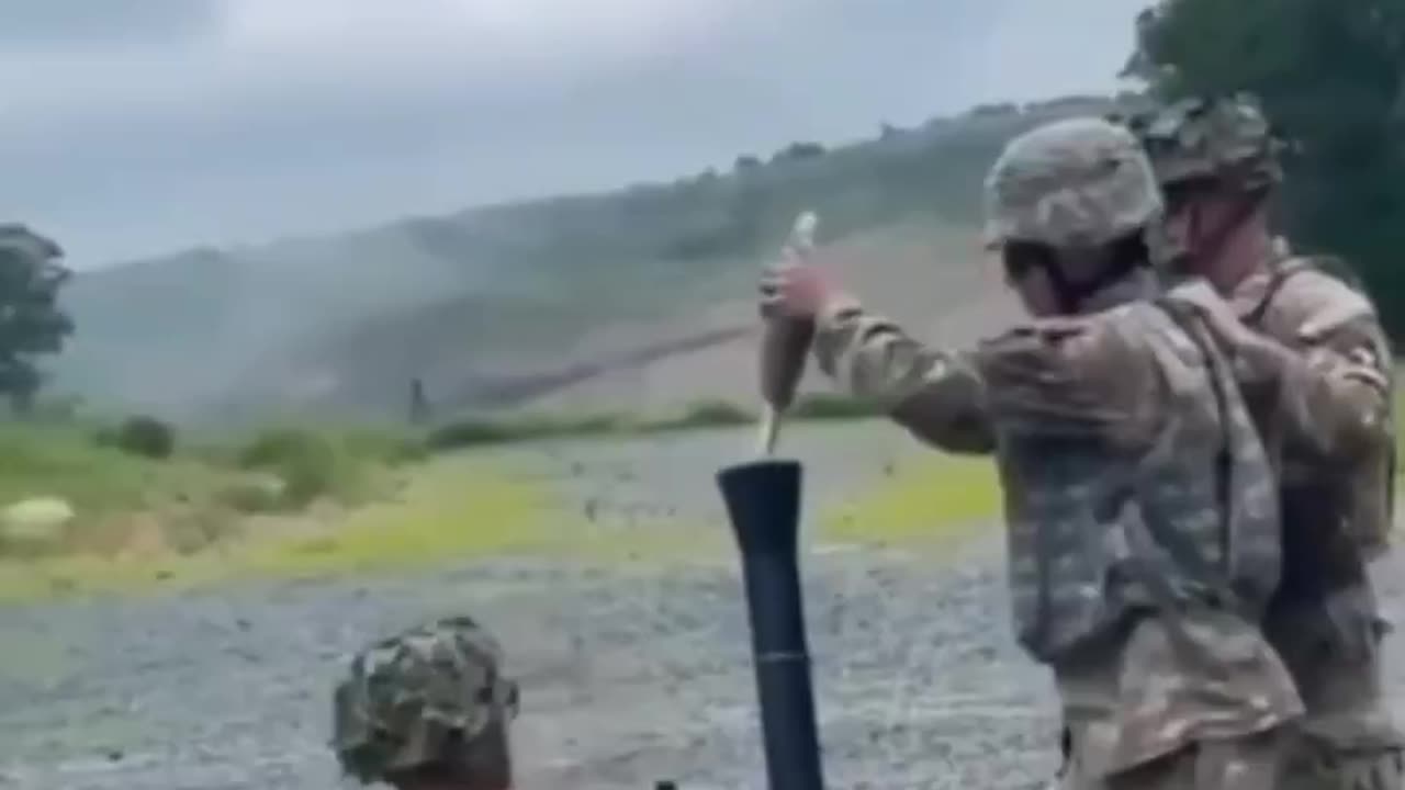 First rule of mortaring, remove your hands quickly - Military fails