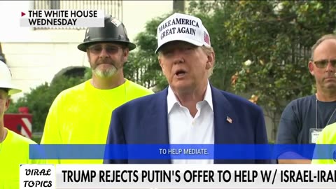 Trump sends message to Putin as president considers potential involvement in Iran