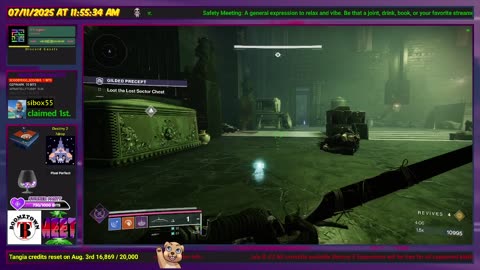 Destiny 2: 6-11-25 Gilded Precept is the Lost Sector. Void Surge.