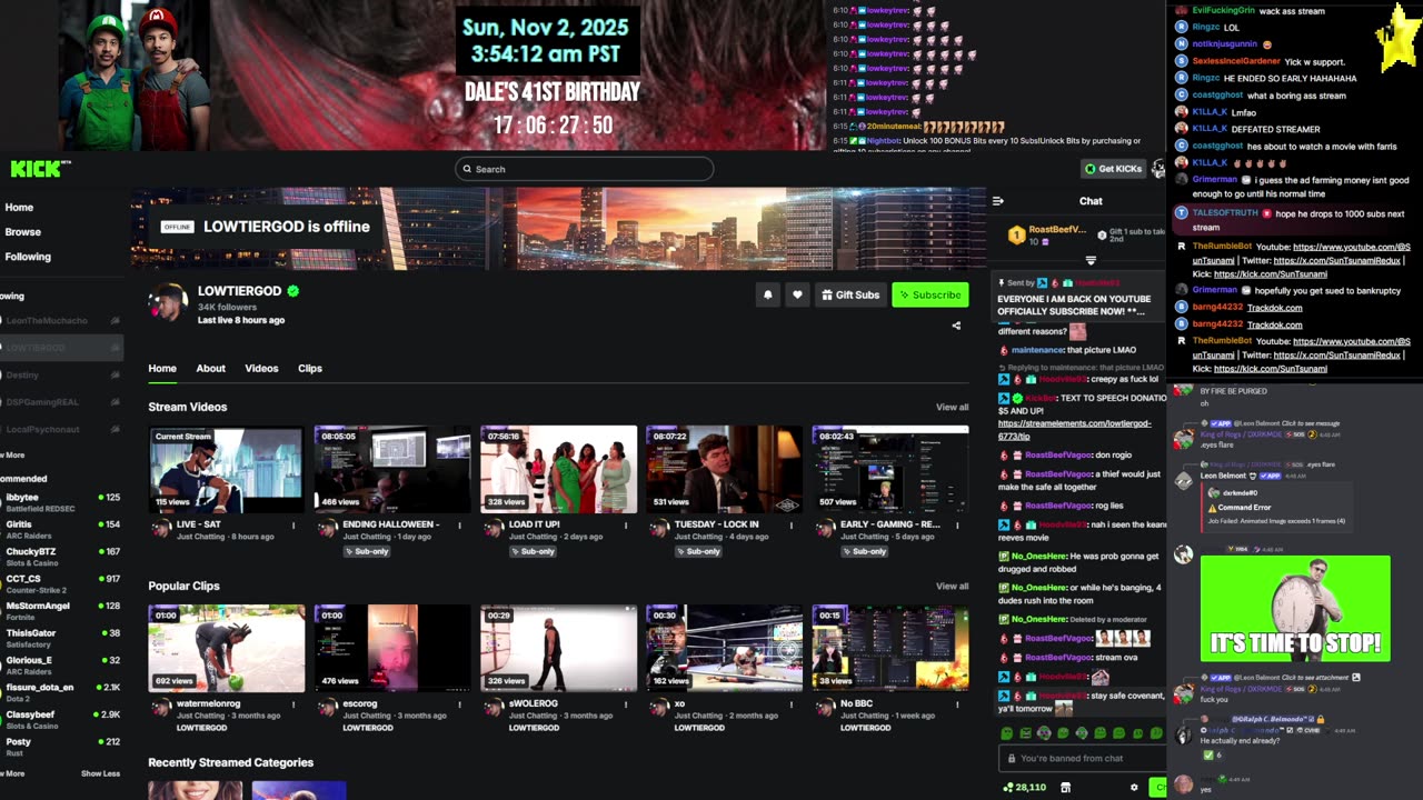 | LowTierGod Restream Live 🔴