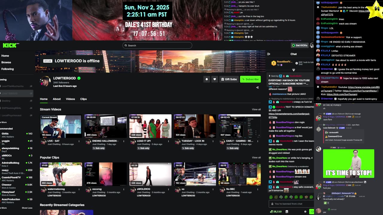 | LowTierGod Restream Live 🔴