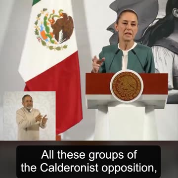 Claudia Sheinbaum acusa a las manifestantes por los desaparecidos de ser 'calderonistas hipócritas'