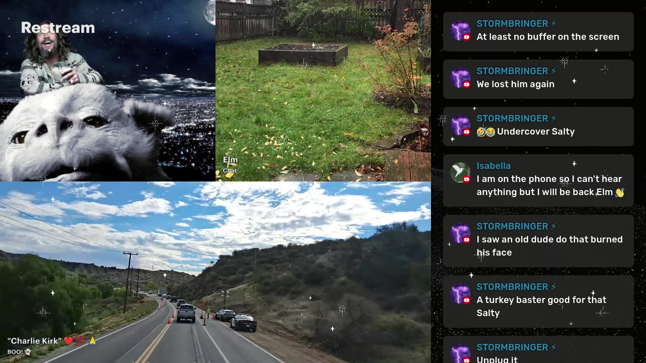 October 21st, 2025. Chat, Panel and celebrate one year on youtube!!!