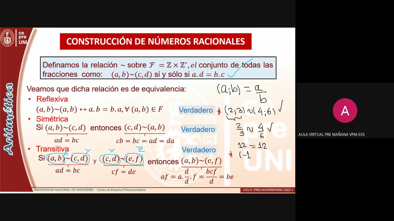 CEPRE UNI 2022 - 1 | Semana 17 | Aritmética S1