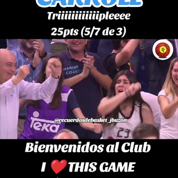 JAYCEE CARROLL! Espectacular triple para poner la final 2-0 a favor del R. Madrid