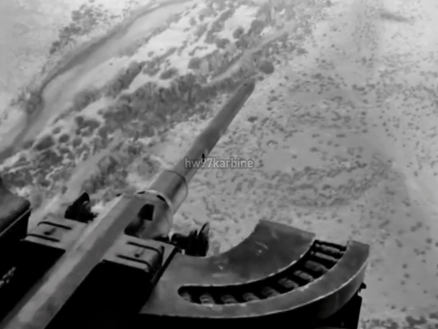 MG 151/20 cannon fitted on French H-34 Helicopters for ground support over Algeria in 1959