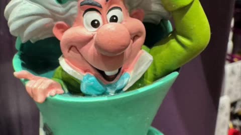 Disney Parks Mad Hatter from Alice in Wonderland Figurine Ornament #shorts