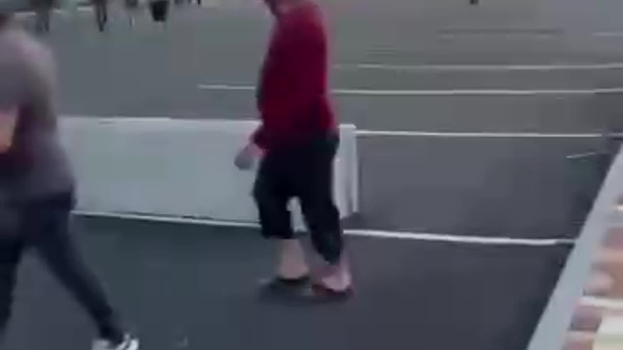Dozens of People Come Out to Watch Ukrainian Attack Drones Smashing into Electronics Plant