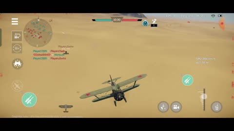 War Thunder I-15 gameplay