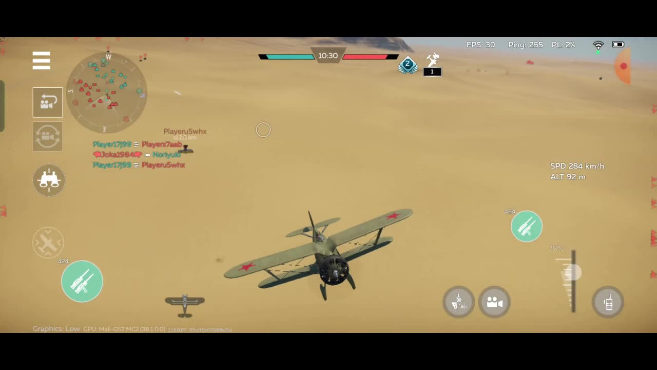 War Thunder I-15 gameplay