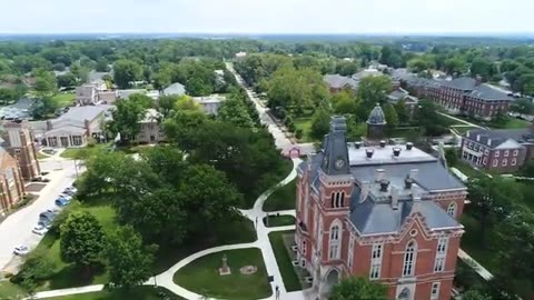 2017 - DePauw University's Campus From the Air