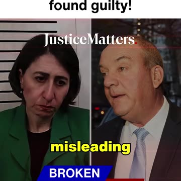 Gladys Berejiklian’s former secret lover found guilty!