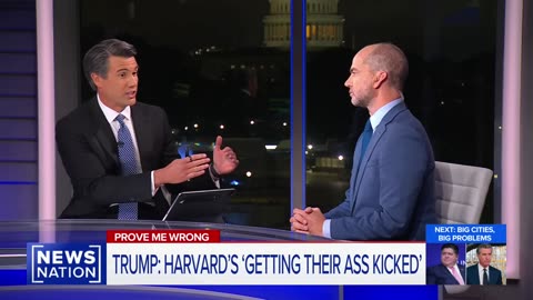 Trump HAMMERS Harvard — Who Wins? Leland Vittert DEBATES Niall Stanage