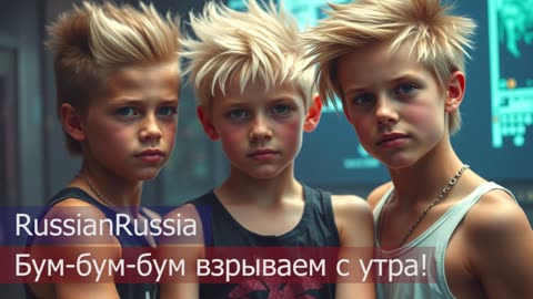 Crash Boom Bang in the Morning is an interesting game. Russian pop music