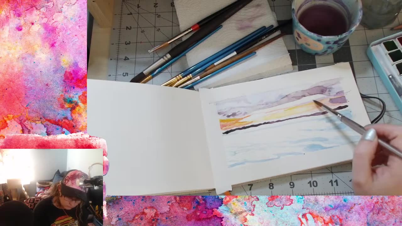 8/27/25 Watercolor Wednesday [Previous Youtube Livestream]