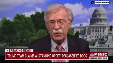 3 Years ago, miraculously almost to this day, John Bolton was on MSNBC