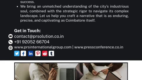 Coimbatore’s TOP PR Agency