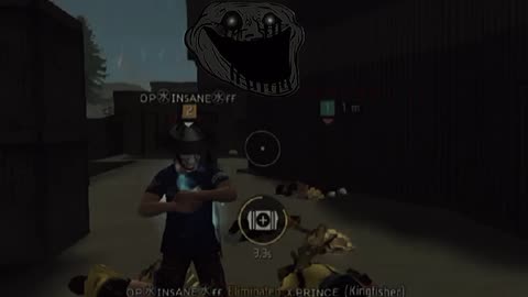 1 VS 4 IN FREE FIRE AT MASTER LOBBY 🥶☠️