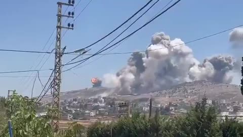 🇮🇱🇱🇧 Intense Israeli airstrikes in southern Lebanon