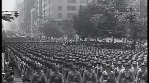 winning paradade 1945