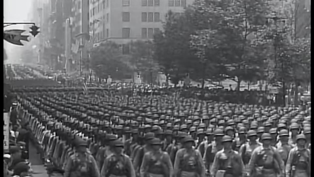 winning paradade 1945