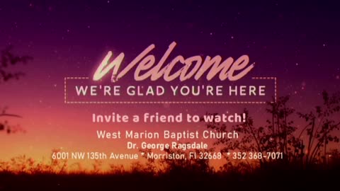 Welcome! To our Memorial Day service. We are glad you are here 05/25/2025