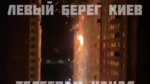 🌆💥 Ukraine Russia War | Residential Building Hit in Kiev | RCF
