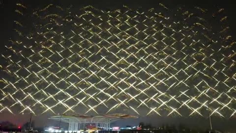 🎆✨ Dazzling Fireworks Created by Drones! The Future of Light Shows | FeedMyCuriosity