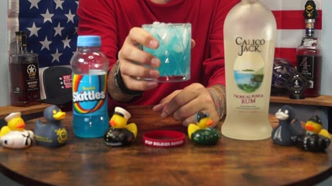 Samuel Laffoon - Calico Jack Tropical Punch Rum & Skittles Tropical Drink