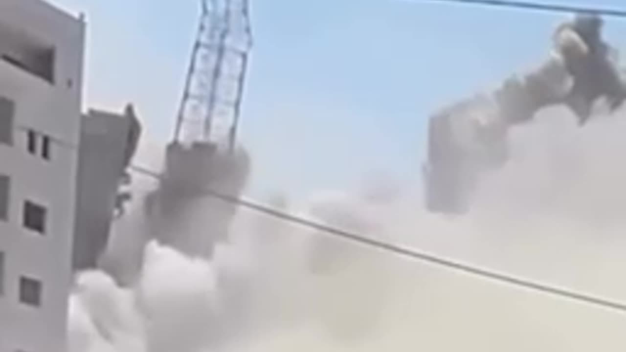 IDF knocks down another high-rise building in Gaza City Trump threatens Hamas that it will be "very difficult and unpleasant" for them if they do not return the kidnapped Hamas killer who called his family on 7.10 and boasted that he kille