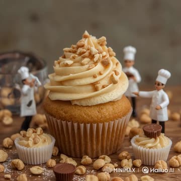 Peanut Butter Cupcake – Nutty, Fluffy & Totally Addictive