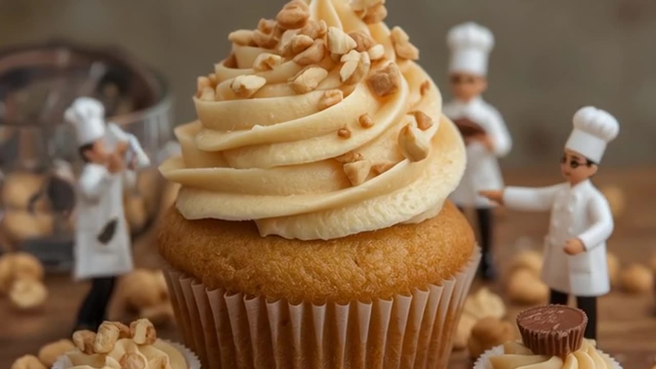 Peanut Butter Cupcake – Nutty, Fluffy & Totally Addictive
