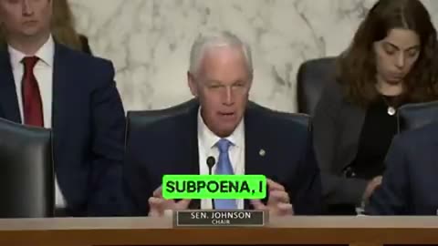 Ron Johnson Subpoenaed Myocarditis Receipts - Heartbreaking