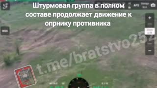 Russian Infantry Unit Captured a Ukrainian Strongpoint