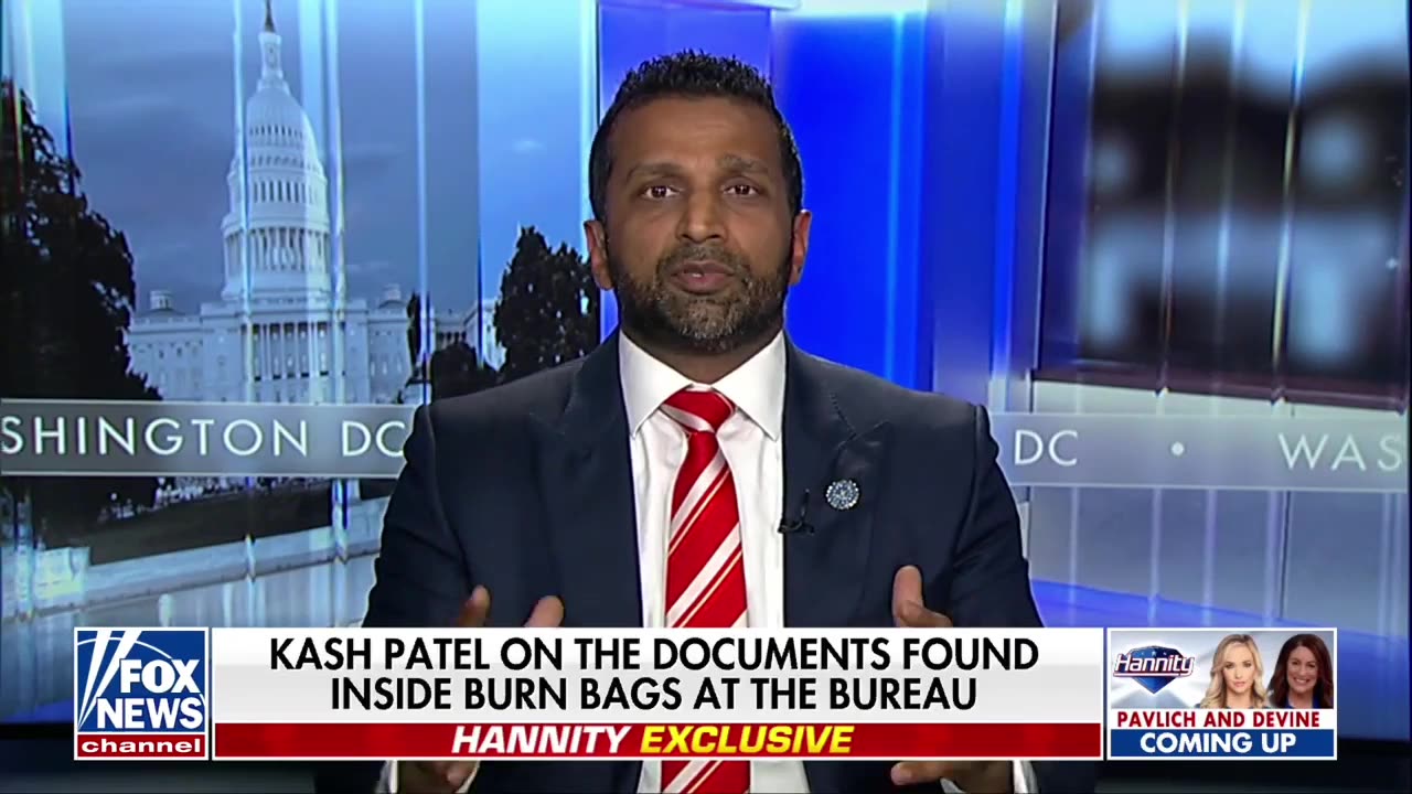 FBI Director Reveals They Discovered Burn Bags, Hard Drives In A Hidden Room In Hoover Building